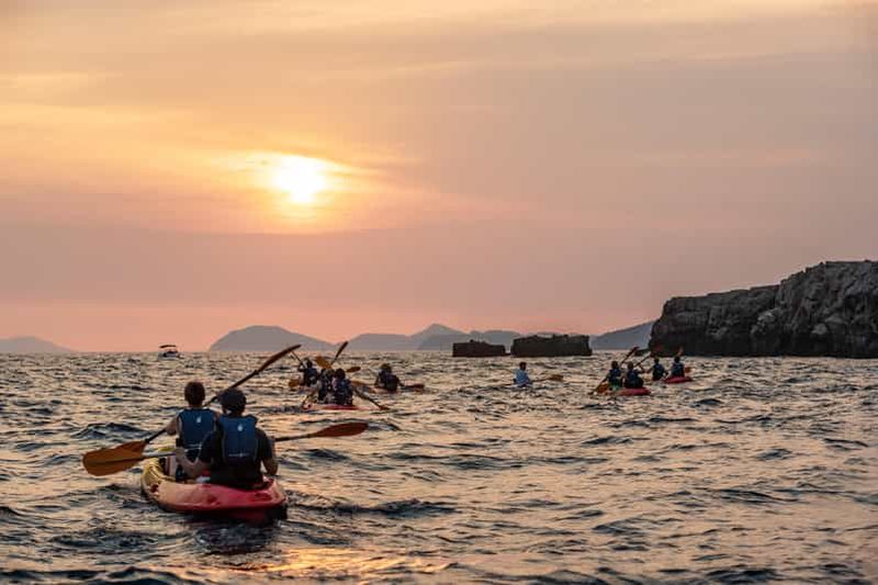 Billet Dubrovnik : Excursion en kayak de mer au coucher du soleil
