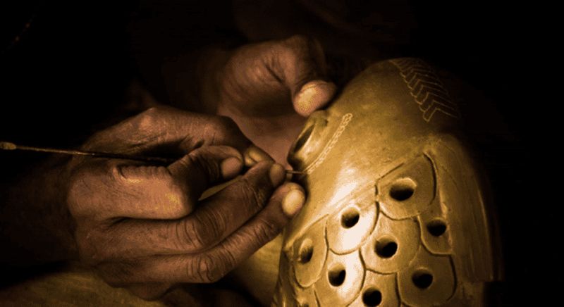 Billet Delhi : atelier de poterie noire de Nizamabad et visite du village