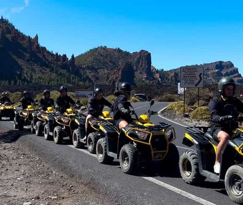 Billet Ténérife : excursion guidée en quad sur le mont Teide