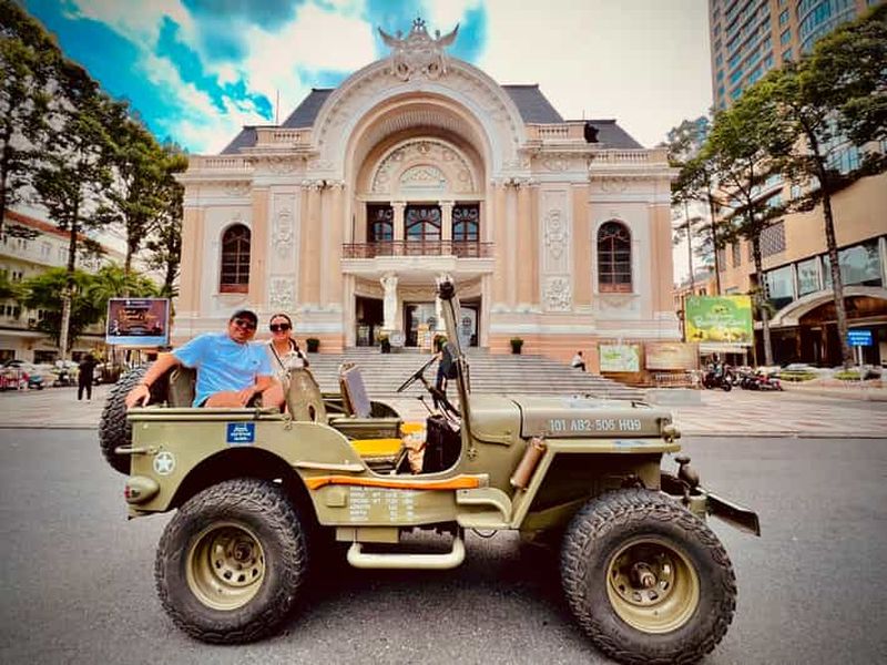 Billet Ho Chi Minh Ville : Visite guidée privée en jeep de plein air