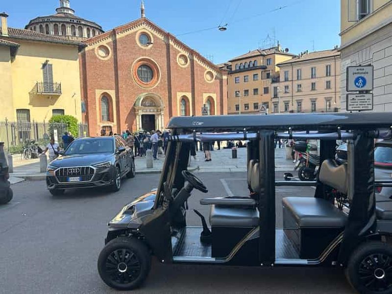 Billet Milan : visite privée des temps forts de la ville en voiturette de golf