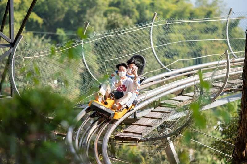 Billet Chiang Mai : Pongyang Jungle Coaster & Zipline avec transfert
