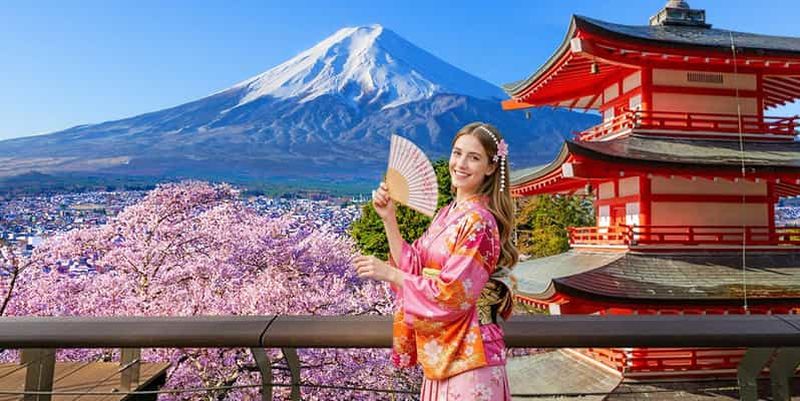 Billet Tokyo : Mont Fuji, parc d'Oishi, lac Kawaguchi et Oshino Hakkai