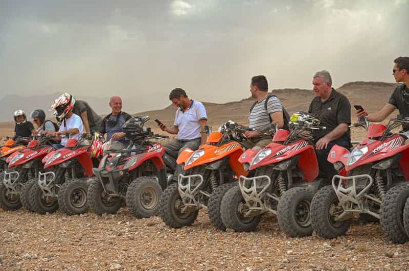 Billet Marrakech : excursion en quad avec pause thé et photo dans le désert
