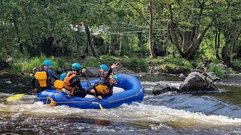 Billet Llangollen : aventure de rafting en eaux vives sur la Dee