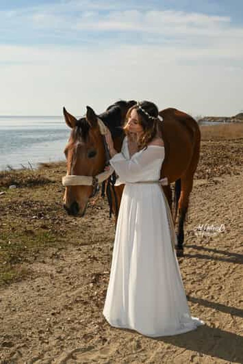 Billet Thessalonique : séance photo avec des chevaux dans un paysage naturel