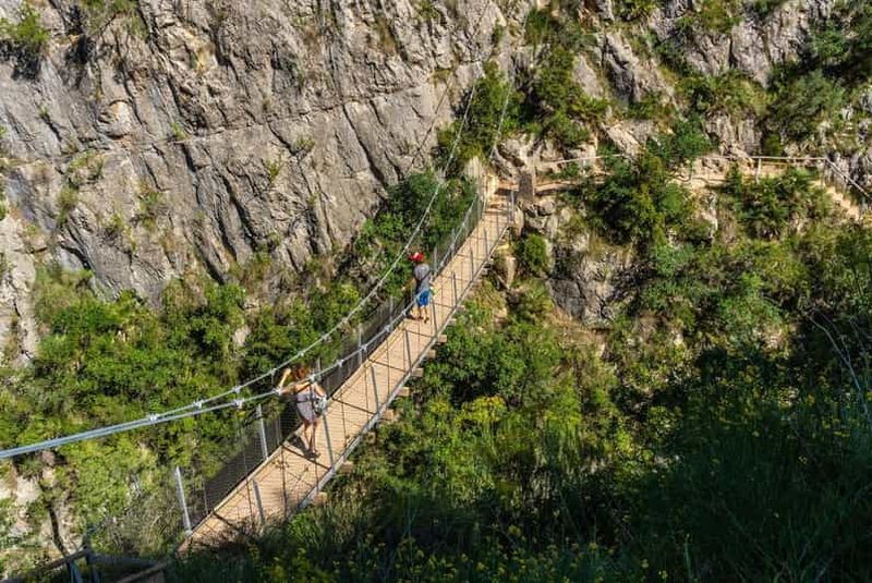 Billet Depuis Valence : itinéraire de randonnée de Chulilla des ponts suspendus