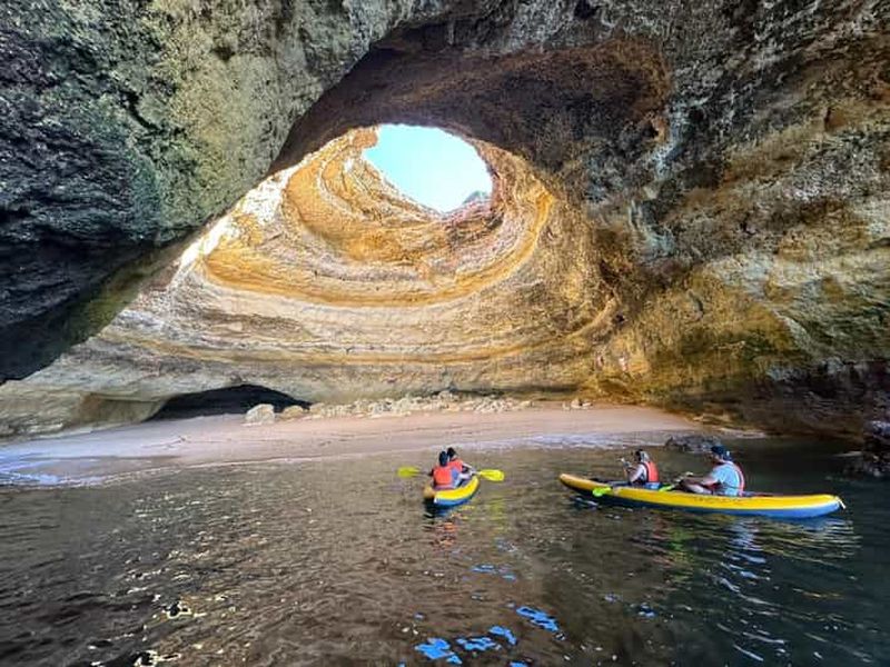 Billet Benagil : visite guidée en kayak des grottes de Benagil