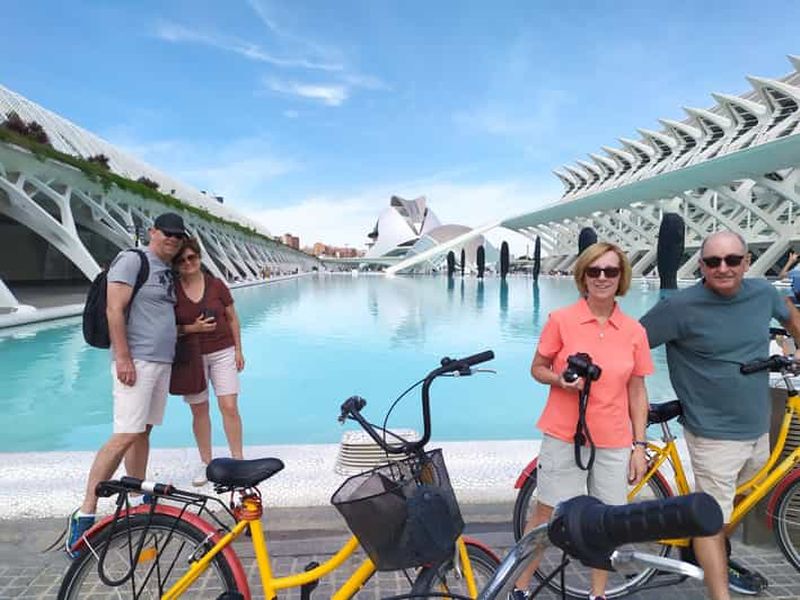 Billet Visite de Valence à vélo avec un guide italien