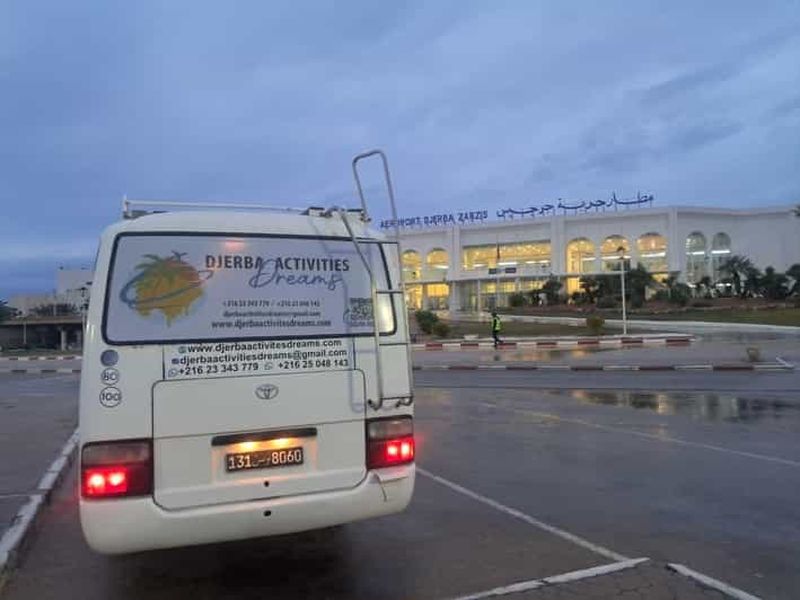 Billet Djerba-Zarzis : transfert aéroport-hôtel ou hôtel-aéroport.