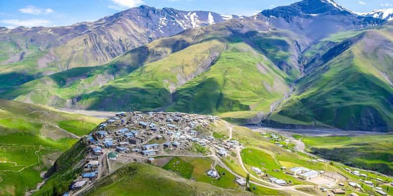 Billet Bakou : Candy Cane, Guba, village de Khinalig avec déjeuner fait maison