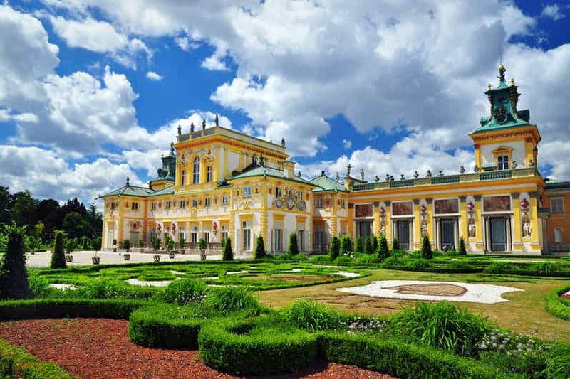 Billet Visite privative du palais et des jardins de Wilanów à Varsovie, avec accès coupe-file