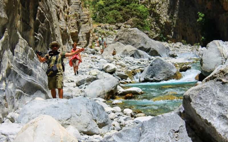 Billet Depuis Héraklion : journée de randonnée guidée dans les gorges de Samaria