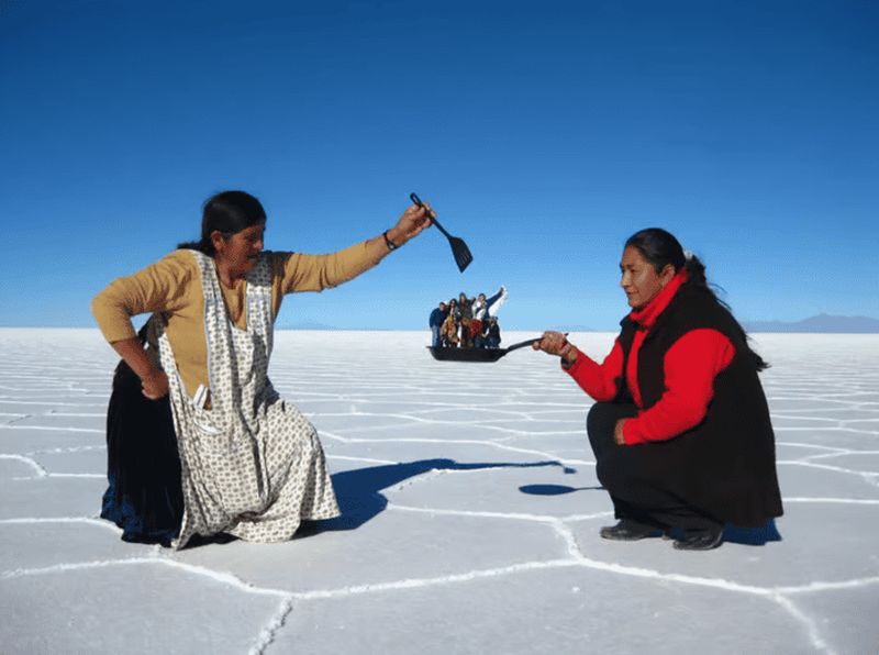 Billet Uyuni : visite guidée du Salar et du coucher de soleil avec déjeuner