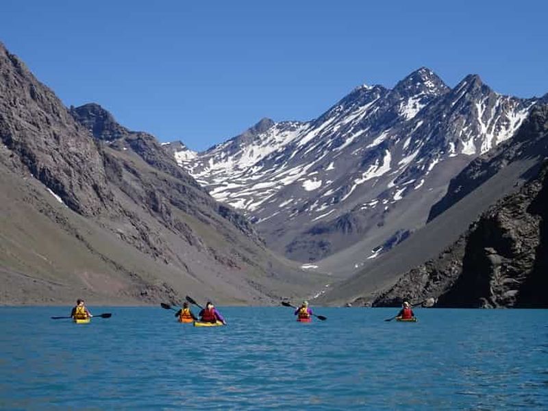 Billet Depuis Santiago du Chili : Excursion en kayak à la Laguna del Inca