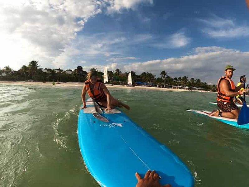 Billet Visite de Tulum en stand up paddle