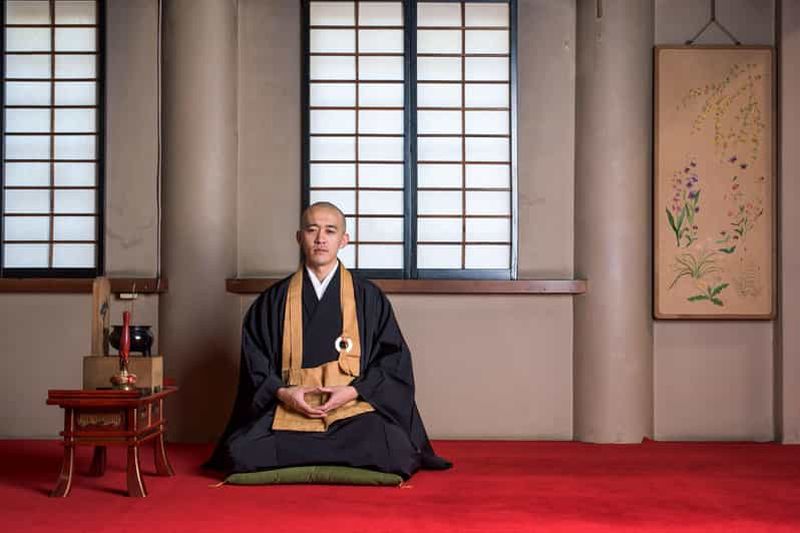 Billet Tokyo : méditation zen privée et cérémonie du thé avec un moine