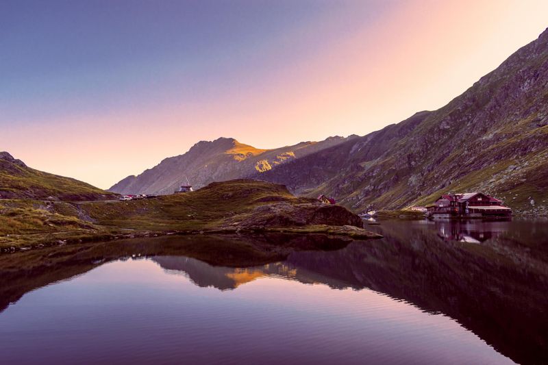 Lac glacier de Bâlea