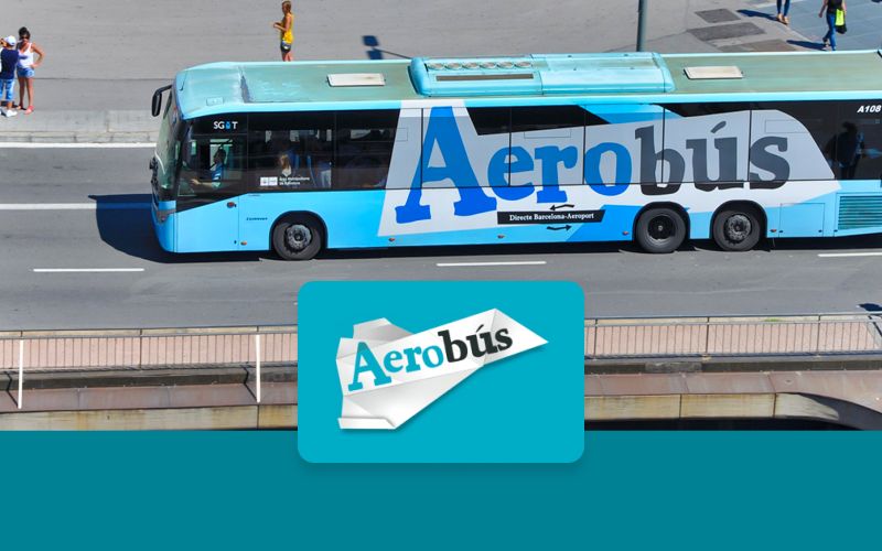 Billet Aerobus : Transferts en bus aller simple ou aller-retour entre l'aéroport de Barcelone (El Prat) et la Plaça Catalunya