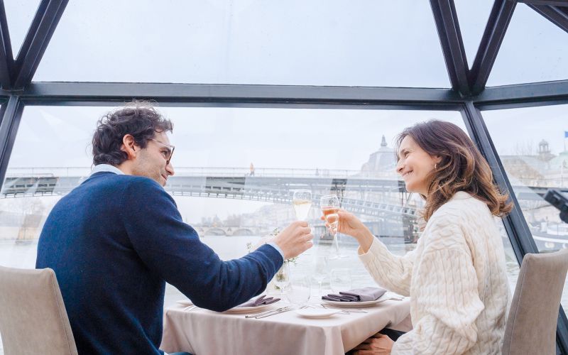 Billet Croisière sur la Seine depuis le Pont de l'Alma avec Champagne