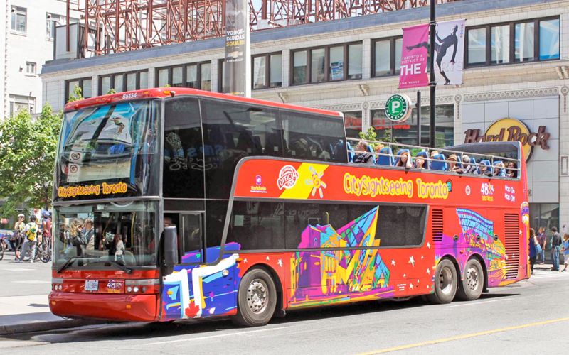 Billet City Sightseeing : Visite en bus Hop-On Hop-Off de Toronto