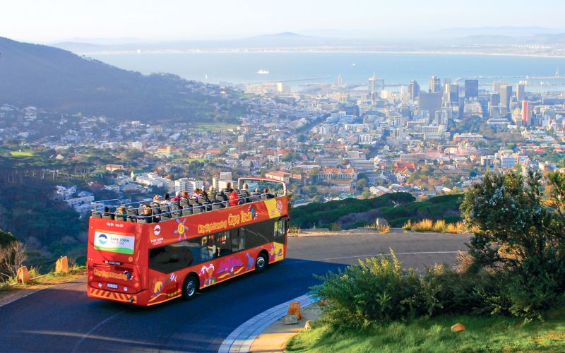 Billet City Sightseeing : Visite du Cap en bus Hop-On Hop-Off