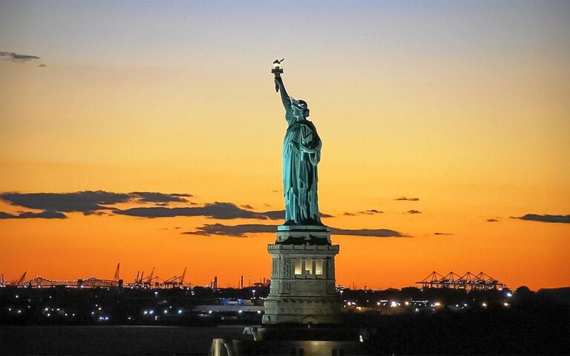 Billet Croisière sur la Statue de la Liberté au coucher du soleil