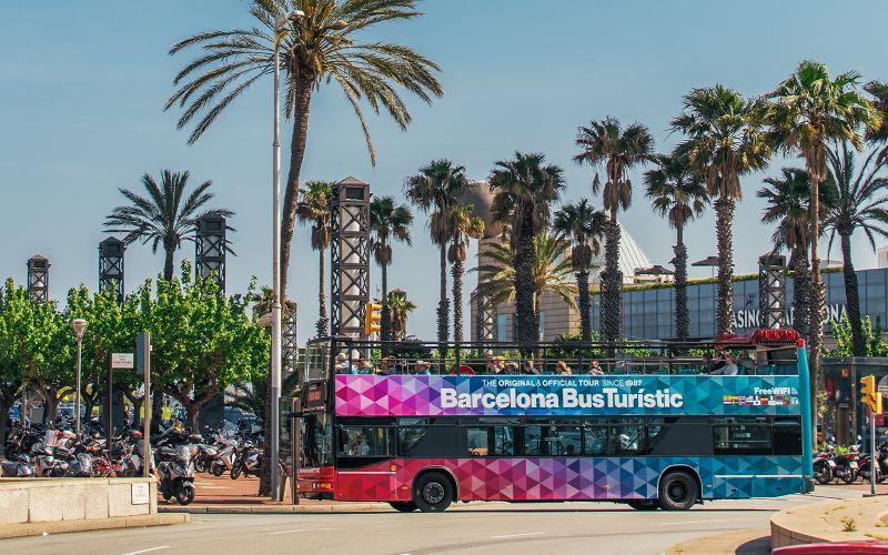 Billet Barcelona Bus Turistic : Visite guidée en bus (avec ou sans arrêt)