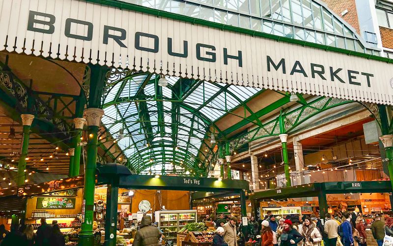Billet Manger à Londres : Borough Market et Bankside visites guidées à pied
