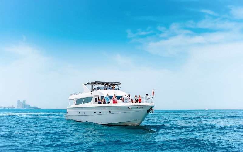 Billet Depuis la marina de Dubaï : Croisière touristique de 1 h avec vue panoramique
