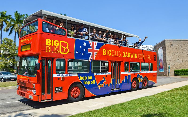 Billet Big Bus : tour en bus Hop-On Hop-Off de Darwin