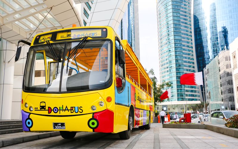 Billet Doha en bus : Tour en bus Hop-On Hop-Off
