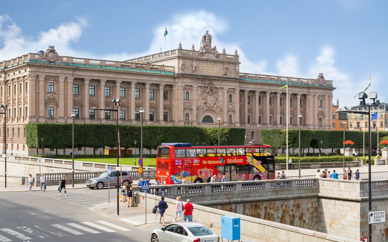 Billet City Sightseeing : Visite en bus Hop-On Hop-Off de Stockholm