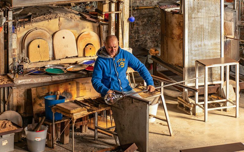 Billet À partir de Venise : Visite de Murano avec visite d'une fabrique de verre