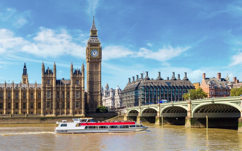 Billet Croisière touristique sur la Tamise depuis Westminster à Greenwich