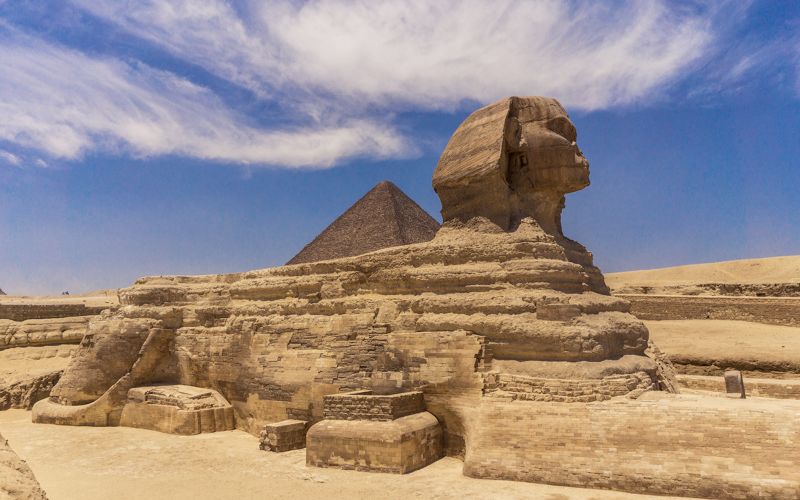Billet Depuis Le Caire : Visite guidée d'une journée aux Pyramides de Gizeh, au Sphinx, à Saqqara et à Memphis avec déjeuner et navettes à l'hôtel