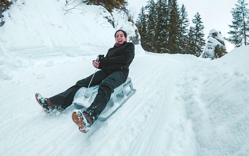 Billet Journée de traîneau avec billets de téléphérique pour Sulwald