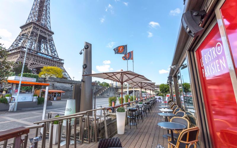 Billet Déjeuner au restaurant Le Bistro Parisien avec croisière sur la Seine
