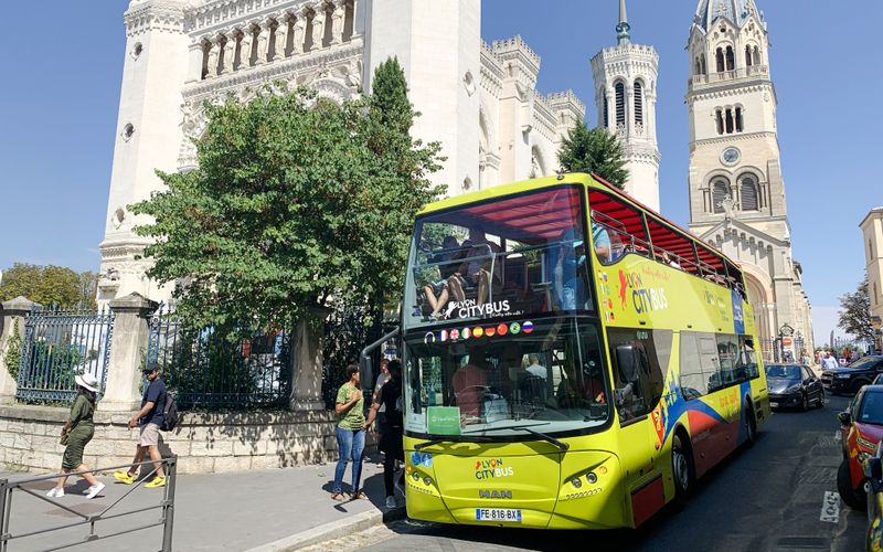 Billet Tour en bus Hop-On Hop-Off de Lyon