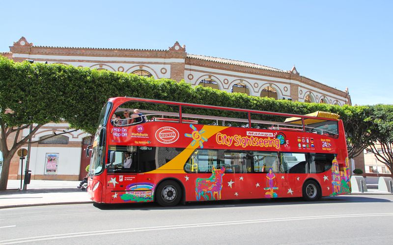 Billet City Sightseeing : Tour en bus Hop-On Hop-Off à Malaga