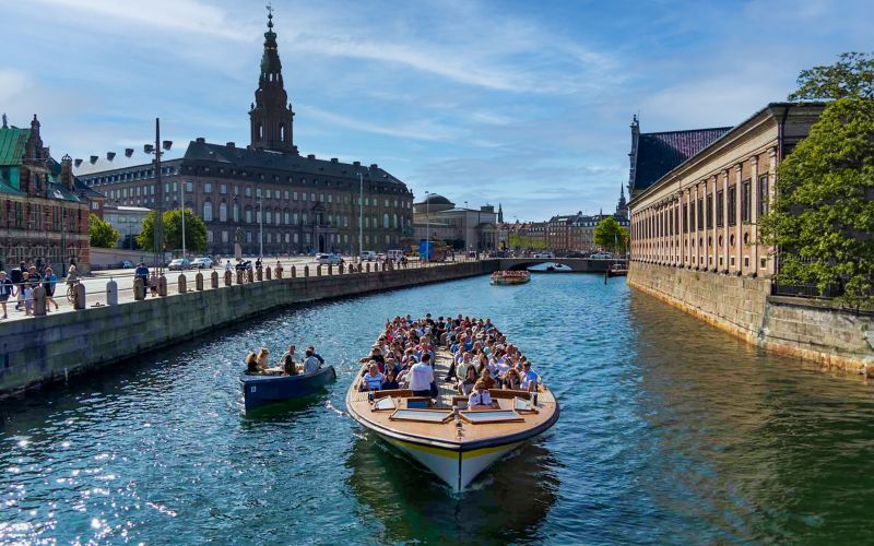 Billet Croisière d'une heure sur les canaux de Copenhague