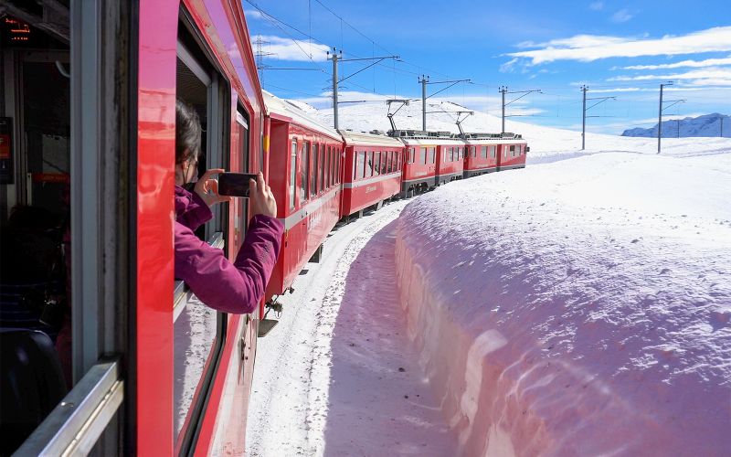 Billet Billets pour le train rouge du Bernina