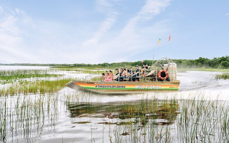 Billet Orlando : Wild Florida Airboat Tour avec Gator Park Billets