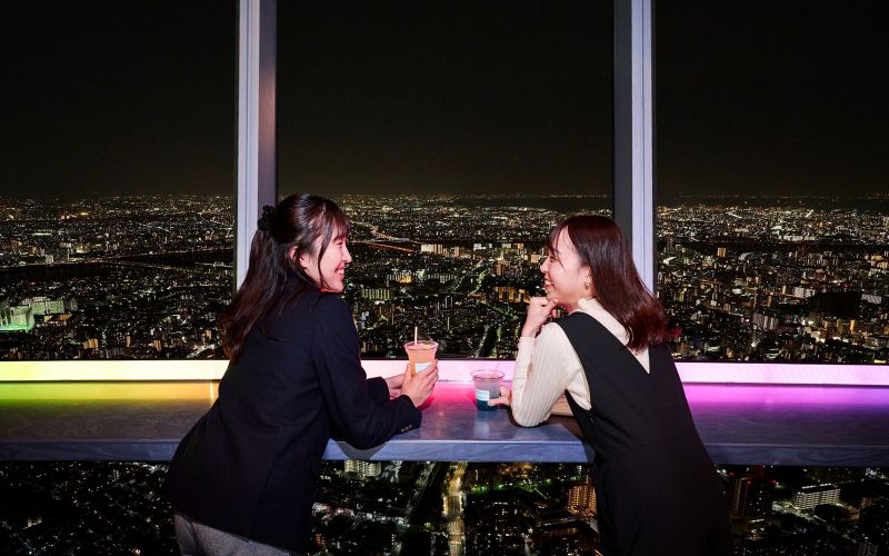 Billet Billets d'entrée à TOKYO SKYTREE Tembo Deck Night avec boisson alcoolisée