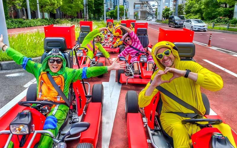 Billet Tokyo : Karting de 120 minutes sur le Rainbow Bridge et la baie de Tokyo avec STREET KART
