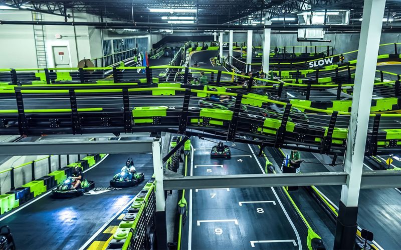 Billet Andretti Indoor Karting Orlando : Course de karting + carte de jeu + 2 expériences