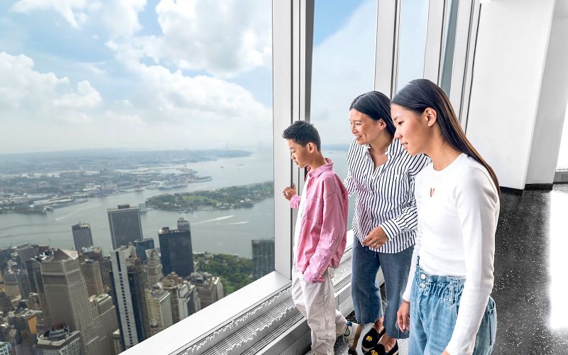 Billet Billets de luxe pour le One World Observatory : Passez toutes les files d'attente avec un bon de 5 $