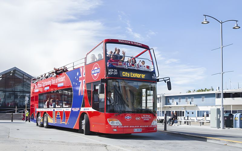 Billet Red Decker : visite en bus Hop-On Hop-Off Hobart