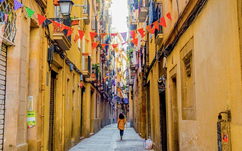 Billet Combo : Visite guidée du quartier El Born et du musée Picasso + Billets pour le Musée Moco Barcelone avec audioguide