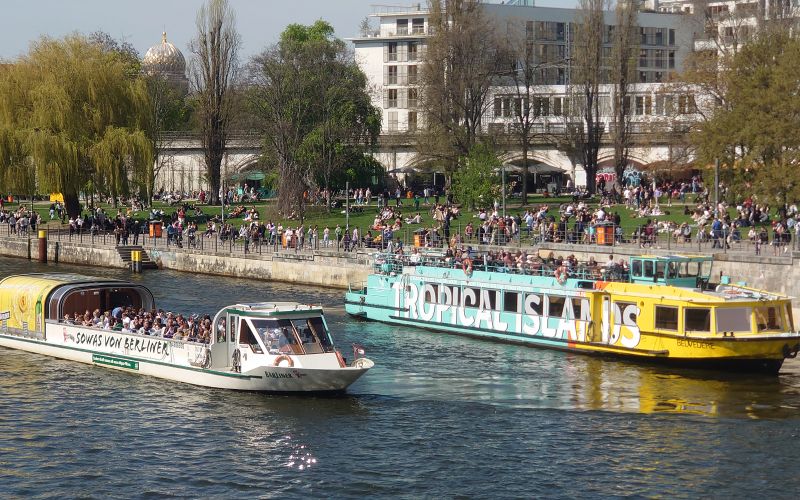 Billet Berlin : Croisière touristique d'une heure sur la Spree